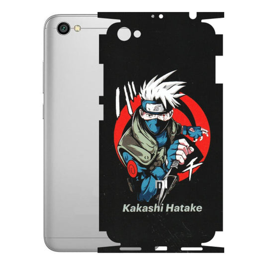 Xiaomi Redmi Phone Skins (All Models) - Naruto Kakashi Hatake Killer - Matte Finish (M-114) Redmi Y1 Lite