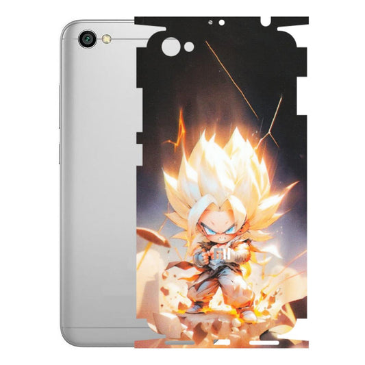 Xiaomi Redmi Phone Skins (All Models) - Goku Dragon Cute Anime - Matte Finish (M-131) Redmi Y1 Lite