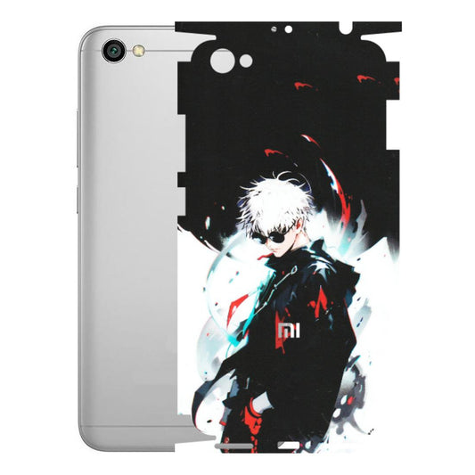 Xiaomi Redmi Phone Skins (All Models) - Gojo Powerful Charater Kaisen Anime - Matte Finish (M-144) Redmi Y1 Lite