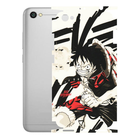 Xiaomi Redmi Phone Skins (All Models) - Monkey D.Luffy Manga Anime - Matte Finish (M-145) Redmi Y1 Lite