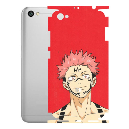 Xiaomi Redmi Phone Skins (All Models) - Ryomen Sukuna Fun Anime - Matte Finish (M-153) Redmi Y1 Lite