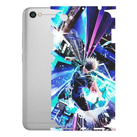 Xiaomi Redmi Phone Skins (All Models) - Manga Action Jujustu Kaisen Anime - Matte Finish (M-155) Redmi Y1 Lite