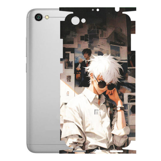 Xiaomi Redmi Phone Skins (All Models) - Gojo Satoru Jujustu Kaisen Anime - Matte Finish (M-156) Redmi Y1 Lite