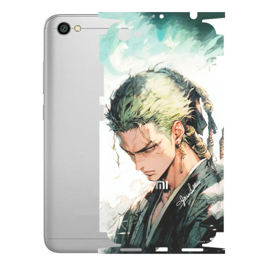 Xiaomi Redmi Phone Skins (All Models) - Pirate Hunter One Piece Anime - Matte Finish (M-157) Redmi Y1 Lite