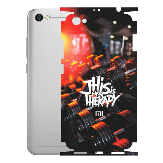 Xiaomi Redmi Phone Skins (All Models) - GYM Lover Therapy - Matte Finish (M-160) Redmi Y1 Lite