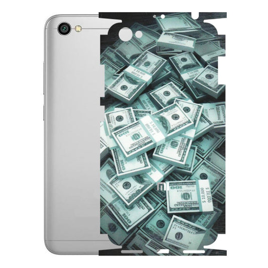 Xiaomi Redmi Phone Skins (All Models) - Hundred Dollar Bill - Matte Finish (M-162) Redmi Y1 Lite