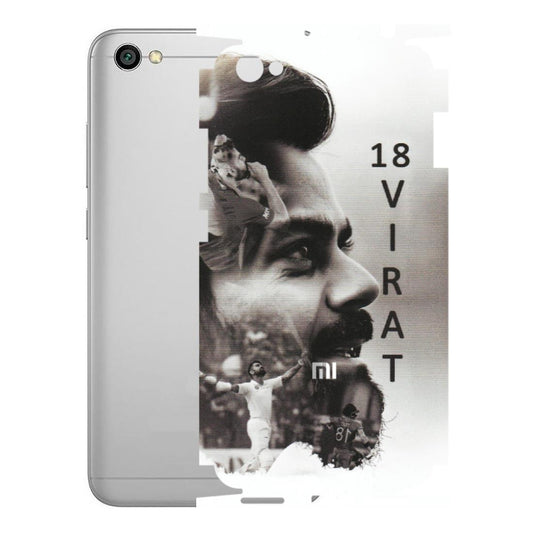 Xiaomi Redmi Phone Skins (All Models) - Virat Kohli Cricketer - Matte Finish (M-163) Redmi Y1 Lite