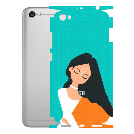 Xiaomi Redmi Phone Skins (All Models) - Radhe Radhe With Hindu Symbol - Matte Finish (M-164) Redmi Y1 Lite
