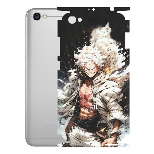 Xiaomi Redmi Phone Skins (All Models) - Anime Angry Classy Character - Matte Finish (M-34) Redmi Y1 Lite