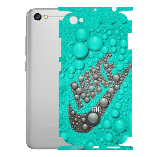 Xiaomi Redmi Phone Skins (All Models) - Shoe Brand Bubbles - Matte Finish (M-42) Redmi Y1 Lite