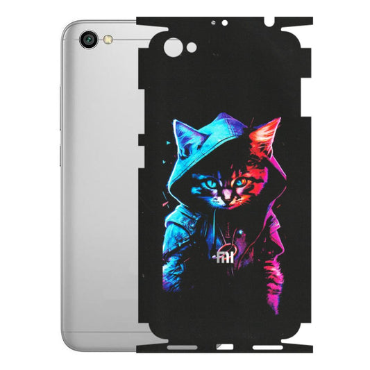 Xiaomi Redmi Phone Skins (All Models) - Cyberpunk Cat - Matte Finish (M-45) Redmi Y1 Lite