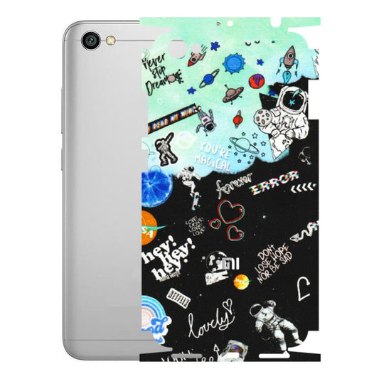 Xiaomi Redmi Phone Skins (All Models) - Living In A Space Dream - Matte Finish (M-46) Redmi Y1 Lite