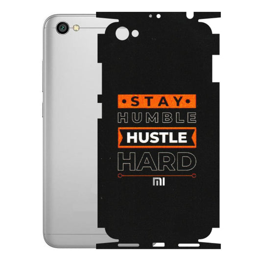 Xiaomi Redmi Phone Skins (All Models) - Stay Humble Stay Hard - Matte Finish (M-48) Redmi Y1 Lite