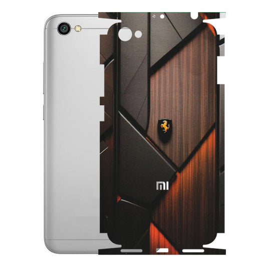 Xiaomi Redmi Phone Skins (All Models) - Lambo Beauty Wood Pattern Sober - Matte Finish (M-51) Redmi Y1 Lite