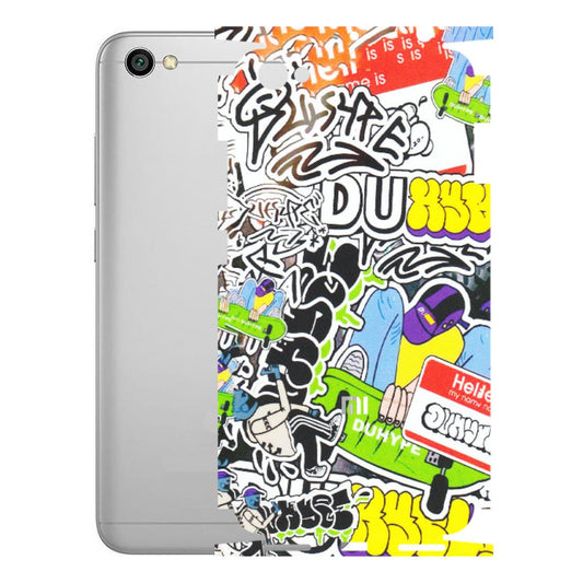 Xiaomi Redmi Phone Skins (All Models) - Dope Graffiti - Matte Finish (M-61) Redmi Y1 Lite