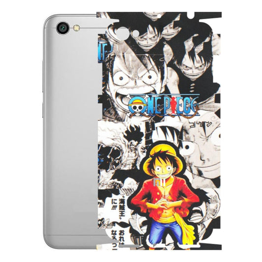 Xiaomi Redmi Phone Skins (All Models) - One Piece B&W - Matte Finish (M-63) Redmi Y1 Lite