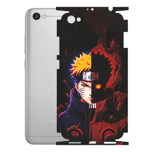 Xiaomi Redmi Phone Skins (All Models) - Naruto X Evil - Matte Finish (M-70) Redmi Y1 Lite