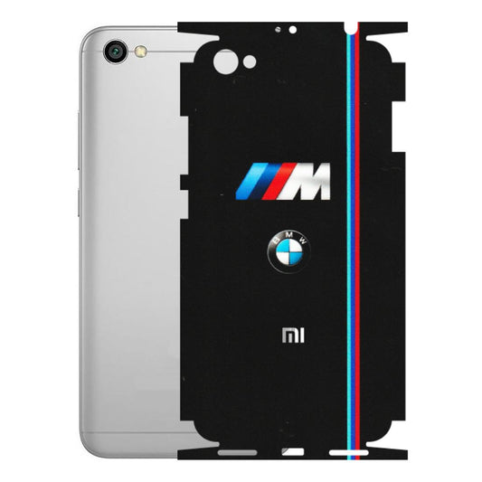 Xiaomi Redmi Phone Skins (All Models) - Styling With Black BMW - Matte Finish (M-74) Redmi Y1 Lite