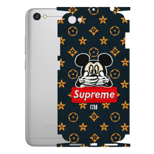 Xiaomi Redmi Phone Skins (All Models) - Mickey Supreme - Matte Finish (M-83) Redmi Y1 Lite