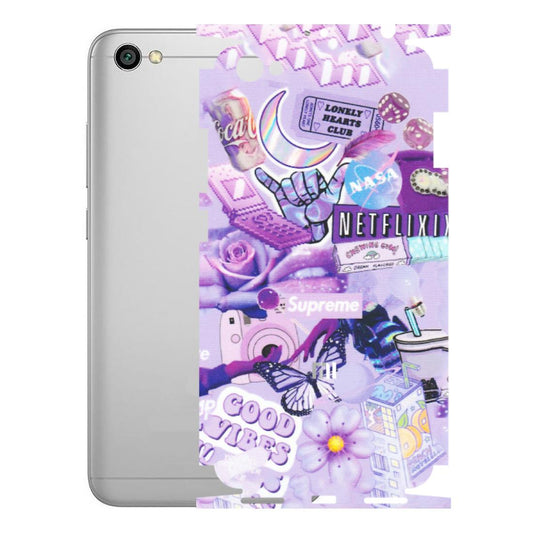 Xiaomi Redmi Phone Skins (All Models) - Supreme Purple Magic - Matte Finish (M-88) Redmi Y1 Lite