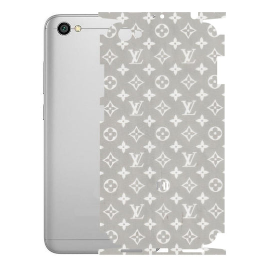Xiaomi Redmi Phone Skins (All Models) - Luxury Brands Logo - Transparent Finish (T-07) Redmi Y1 Lite
