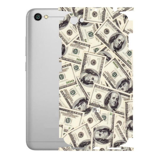 Xiaomi Redmi Phone Skins (All Models) - Dollar Lover - Transparent Finish (T-17) Redmi Y1 Lite