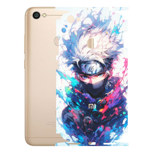 Xiaomi Redmi Phone Skins (All Models) - Naruto Face Mask - Matte Finish (M-03) Redmi Y1