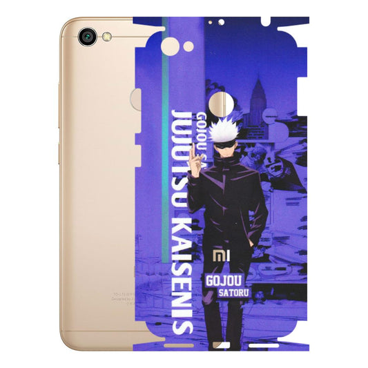 Xiaomi Redmi Phone Skins (All Models) - Jujutsu Kaisen Gojo - Matte Finish (M-05) Redmi Y1