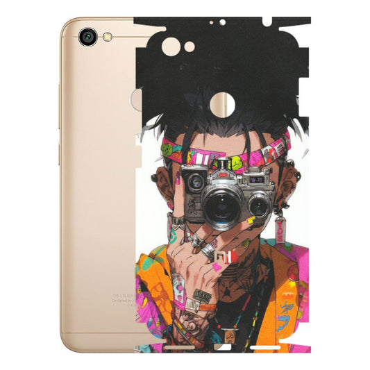Xiaomi Redmi Phone Skins (All Models) - Camera Lover Girl - Matte Finish (M-09) Redmi Y1