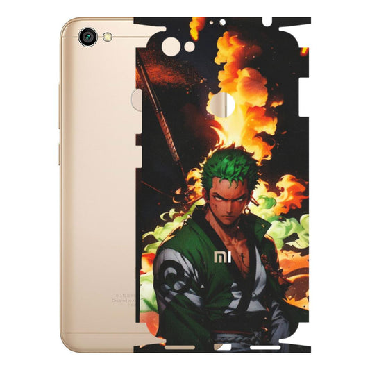 Xiaomi Redmi Phone Skins (All Models) - Roronoa Zoro - Matte Finish (M-102) Redmi Y1
