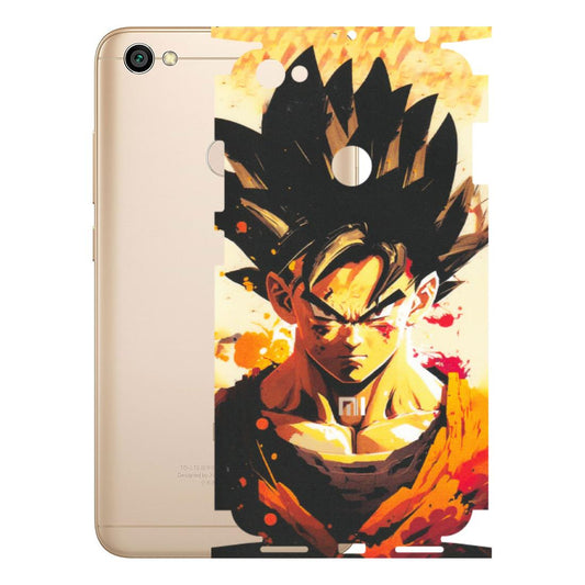 Xiaomi Redmi Phone Skins (All Models) - Angry Goku - Matte Finish (M-12) Redmi Y1