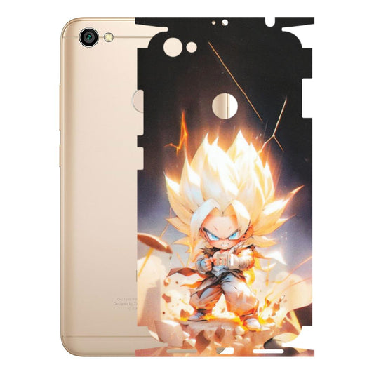 Xiaomi Redmi Phone Skins (All Models) - Goku Dragon Cute Anime - Matte Finish (M-131) Redmi Y1