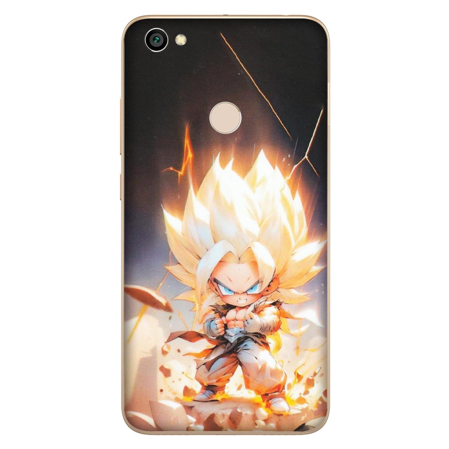 Xiaomi Redmi Phone Skins (All Models) - Goku Dragon Cute Anime - Matte Finish (M-131) Redmi Y1