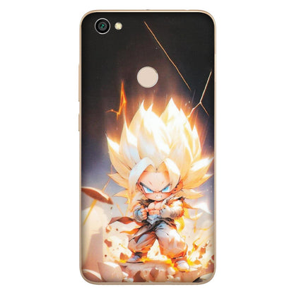 Xiaomi Redmi Phone Skins (All Models) - Goku Dragon Cute Anime - Matte Finish (M-131) Redmi Y1
