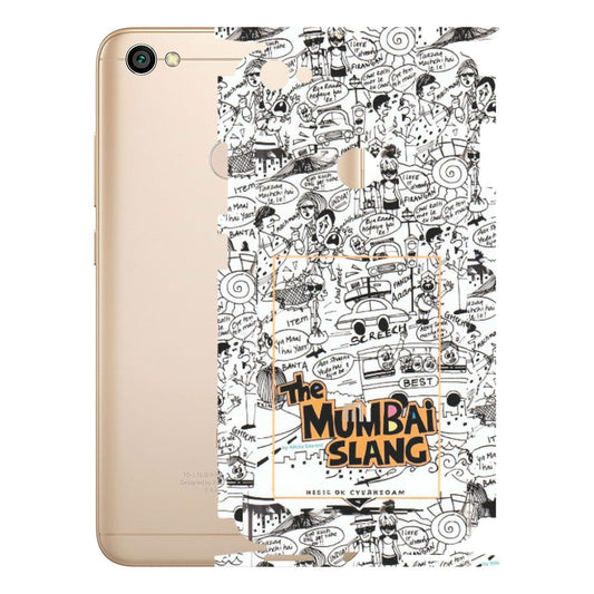 Xiaomi Redmi Phone Skins (All Models) - The Mumbai Slang - Matte Finish (M-142) Redmi Y1