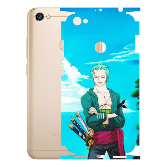 Xiaomi Redmi Phone Skins (All Models) - Cool Swordman Zoro Anime - Matte Finish (M-143) Redmi Y1