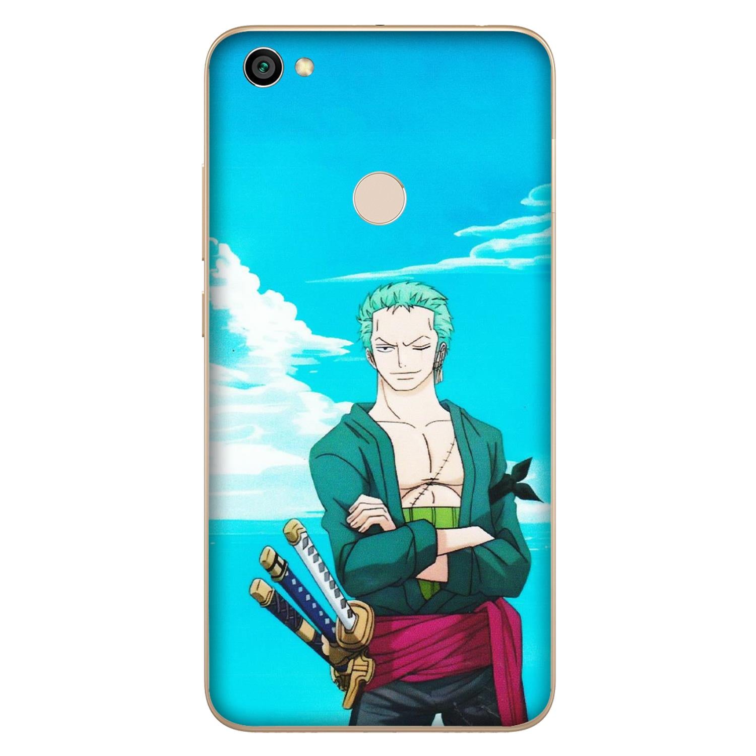 Xiaomi Redmi Phone Skins (All Models) - Cool Swordman Zoro Anime - Matte Finish (M-143) Redmi Y1