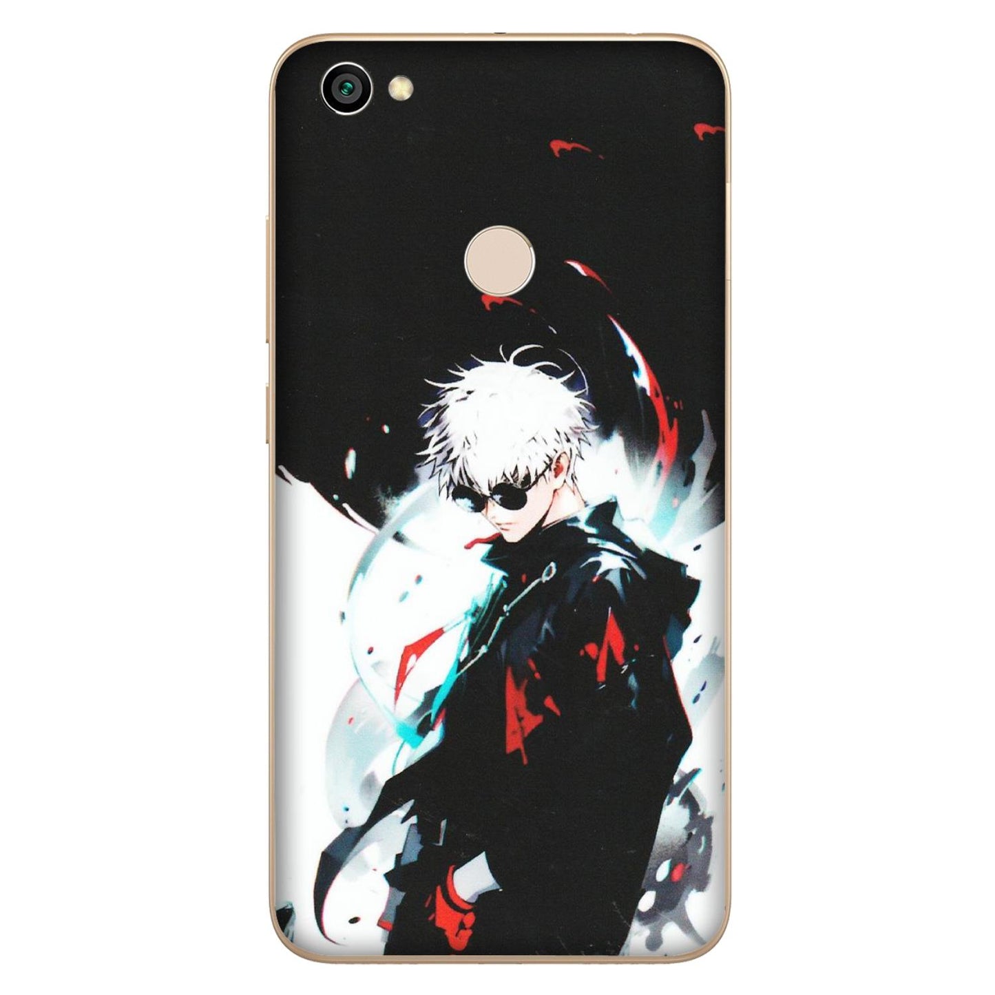 Xiaomi Redmi Phone Skins (All Models) - Gojo Powerful Charater Kaisen Anime - Matte Finish (M-144) Redmi Y1