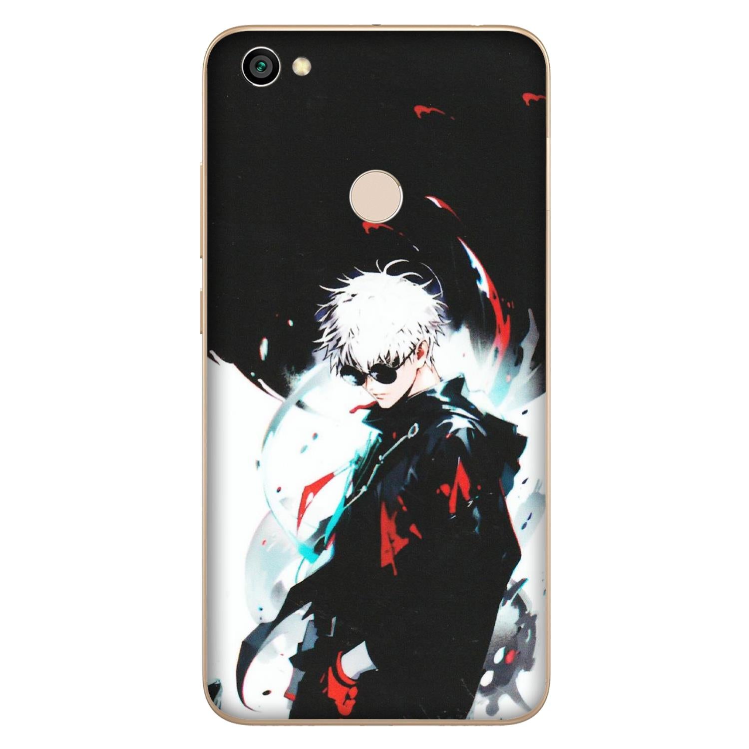 Xiaomi Redmi Phone Skins (All Models) - Gojo Powerful Charater Kaisen Anime - Matte Finish (M-144) Redmi Y1