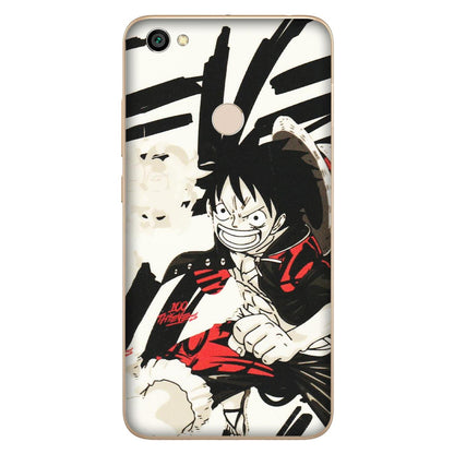 Xiaomi Redmi Phone Skins (All Models) - Monkey D.Luffy Manga Anime - Matte Finish (M-145) Redmi Y1