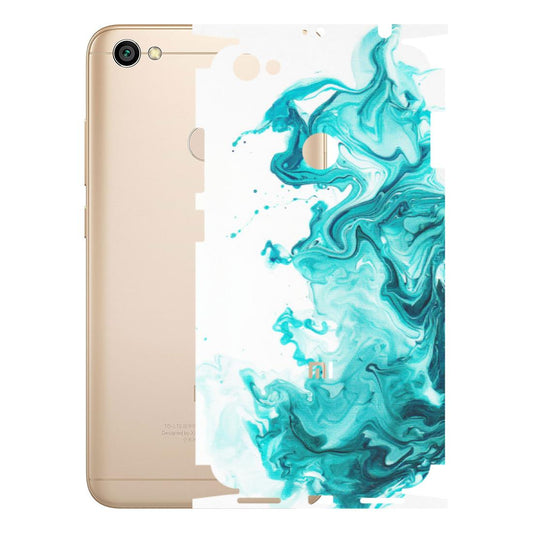 Xiaomi Redmi Phone Skins (All Models) - Sky Blue Abstract Colour - Matte Finish (M-146) Redmi Y1