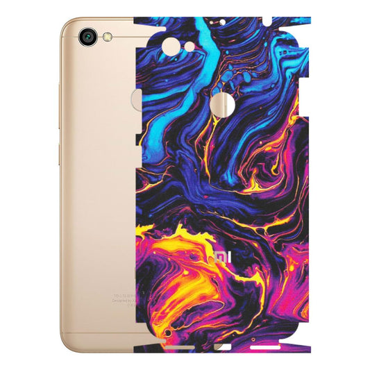 Xiaomi Redmi Phone Skins (All Models) - Abstract Paint Classy - Matte Finish (M-15) Redmi Y1