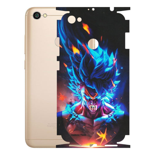 Xiaomi Redmi Phone Skins (All Models) - Angry Goku Dragon Ball Anime - Matte Finish (M-150) Redmi Y1