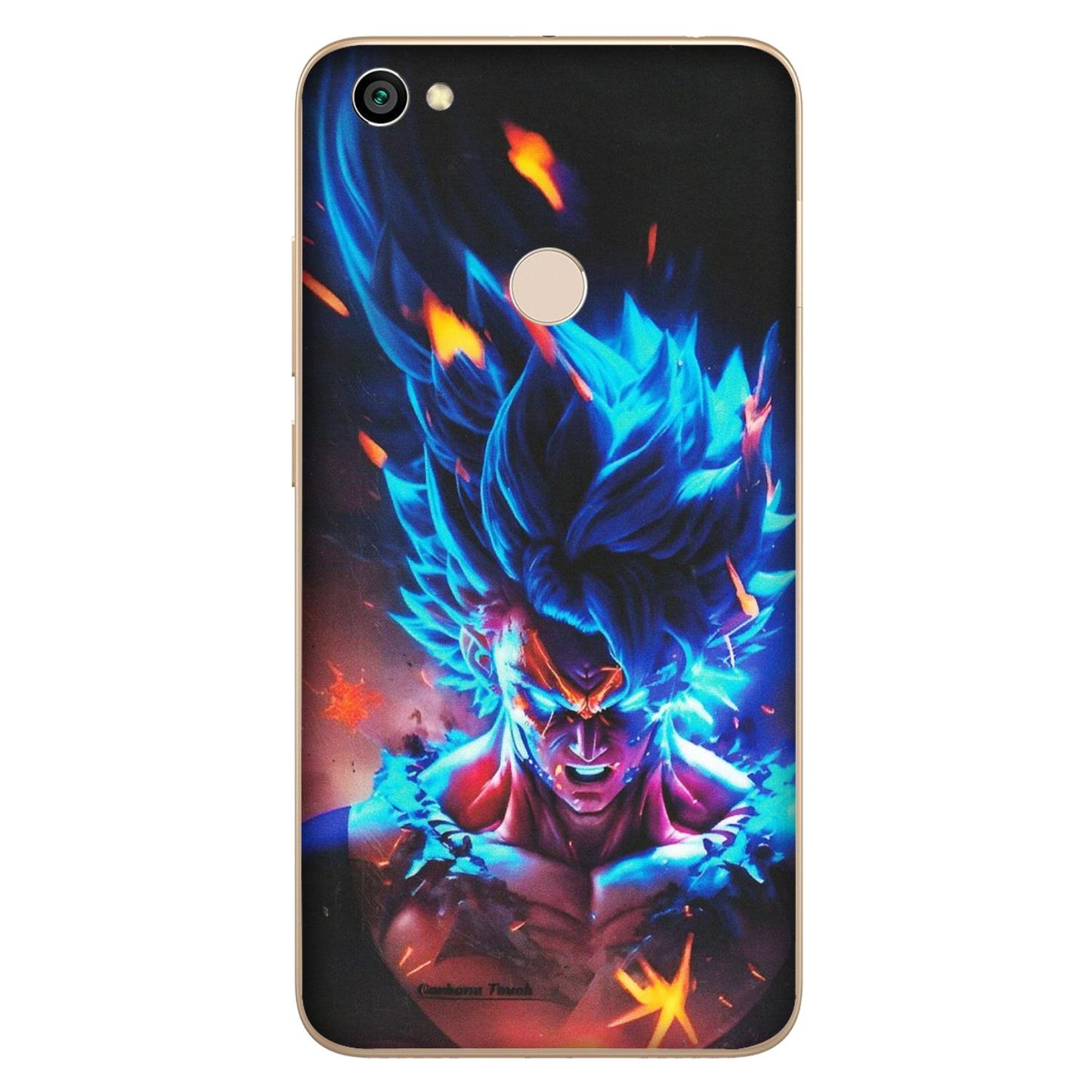 Xiaomi Redmi Phone Skins (All Models) - Angry Goku Dragon Ball Anime - Matte Finish (M-150) Redmi Y1
