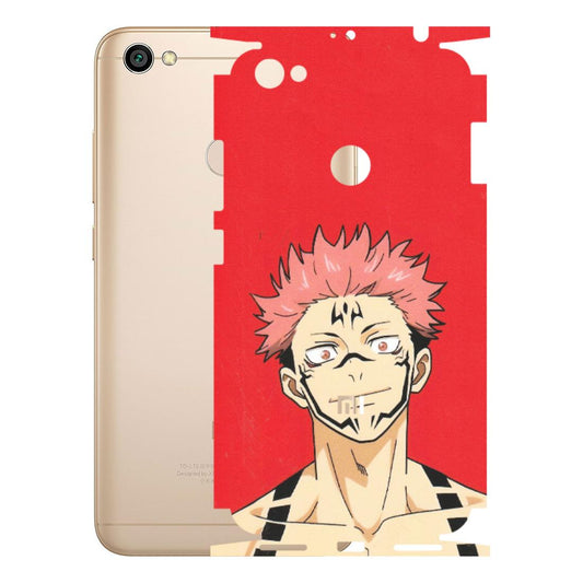 Xiaomi Redmi Phone Skins (All Models) - Ryomen Sukuna Fun Anime - Matte Finish (M-153) Redmi Y1