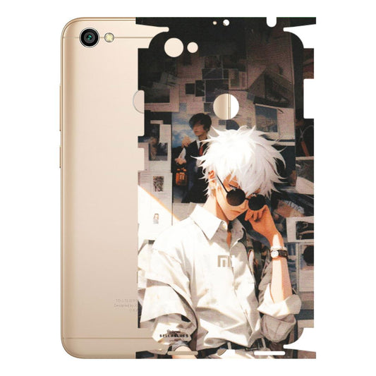 Xiaomi Redmi Phone Skins (All Models) - Gojo Satoru Jujustu Kaisen Anime - Matte Finish (M-156) Redmi Y1
