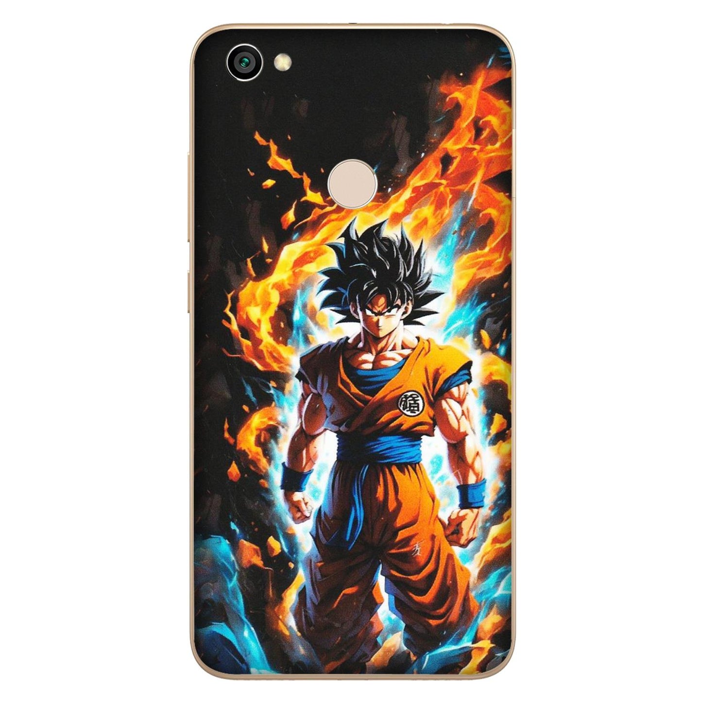 Xiaomi Redmi Phone Skins (All Models) - Goku Transformation Anime - Matte Finish (M-159) Redmi Y1