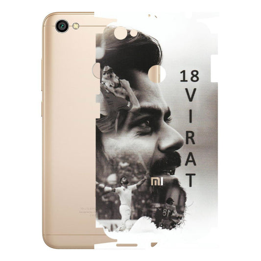 Xiaomi Redmi Phone Skins (All Models) - Virat Kohli Cricketer - Matte Finish (M-163) Redmi Y1