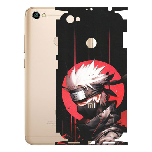 Xiaomi Redmi Phone Skins (All Models) - Naruto Anime Blood - Matte Finish (M-170) Redmi Y1