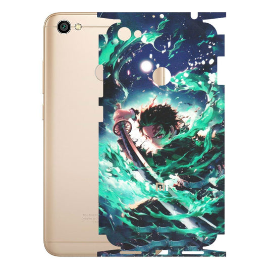 Xiaomi Redmi Phone Skins (All Models) - Sword Fighter Anime - Matte Finish (M-29) Redmi Y1